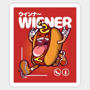 WIENER JUMP Sticker